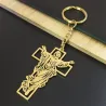 Jesus / cross - metal keychainKeyrings