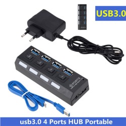 4-Port-HUB – USB 3.0 – Splitter