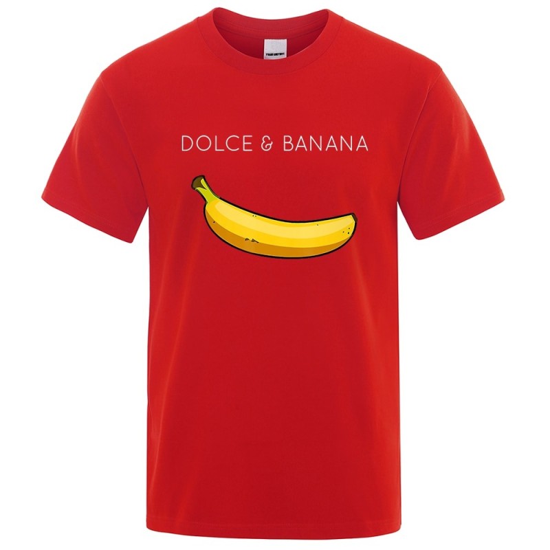 Dolce & Banana – modisches Kurzarm-T-Shirt