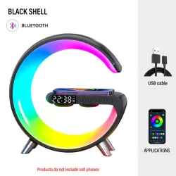 LED night light - RGB - USB - alarm clock / speaker / APP controlClocks