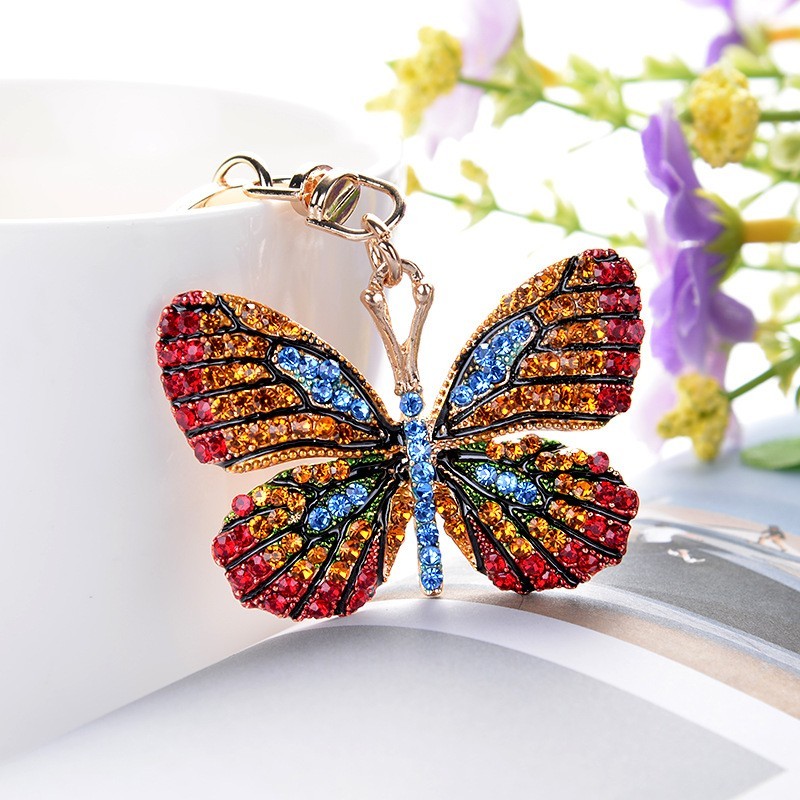 Kristallschmetterling - Schlüsselanhänger