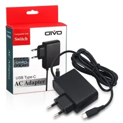 ABS 2,4A AC-Adapter – Ladegerät für Nintendo Switch NS – EU-Stecker