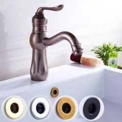 Bathroom sink drain stopper - overflow round ring - coverDrains