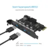 ORICO – USB 3.0 – PCI-E-Erweiterungskarte – 5-Port-HUB – Adapter