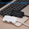 4-Port-HUB – USB 3.0 – 5 Gbit/s