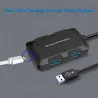 4-Port-HUB – USB 3.0 – 5 Gbit/s