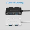 4-Port-HUB – USB 3.0 – 5 Gbit/s