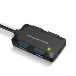 4-Port-HUB – USB 3.0 – 5 Gbit/s