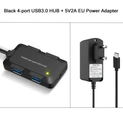 4-Port-HUB – USB 3.0 – 5 Gbit/s
