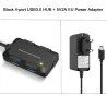 4-Port-HUB – USB 3.0 – 5 Gbit/s