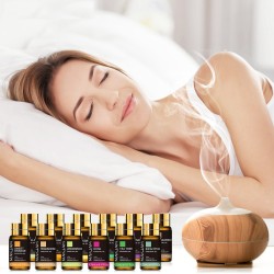 Ätherische Öle – für Diffusoren/Aromatherapie/Bad/Massage – 20 Stück – 5 ml