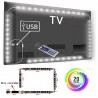 TV background lighting strip - LED - RGB - USB connection - with remote controlLED strips