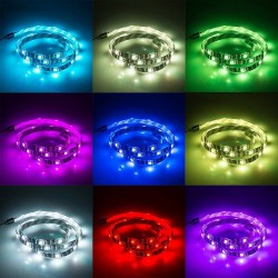 TV background lighting strip - LED - RGB - USB connection - with remote controlLED strips