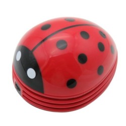 Mini-Staubsauger – für Desktop/Tisch/Tastatur – Marienkäferform
