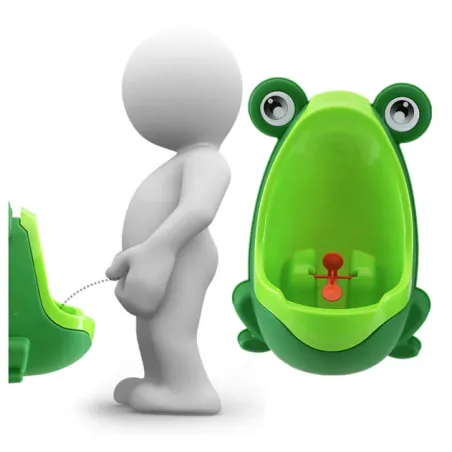 Jungen-Pipi-Training – Töpfchenunterricht – Frosch-Design