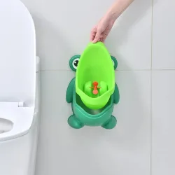 Jungen-Pipi-Training – Töpfchenunterricht – Frosch-Design