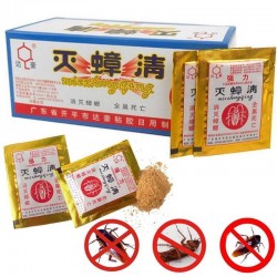 Effective cockroach killer - powder bait - insecticide - pest control - 10 piecesInsect control