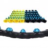 Double row magnetic hula hoop - fitness massage - cardio equipmentEquipment