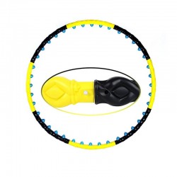 Zweireihiger magnetischer Hula-Hoop-Reifen – Fitness-Massage – Cardio-Gerät