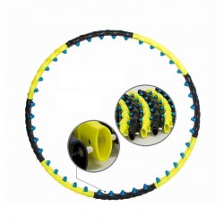 Zweireihiger magnetischer Hula-Hoop-Reifen – Fitness-Massage – Cardio-Gerät