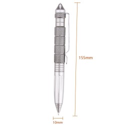 Taktischer Selbstverteidigungsstift - Notfallwerkzeug - Universal - Aluminium