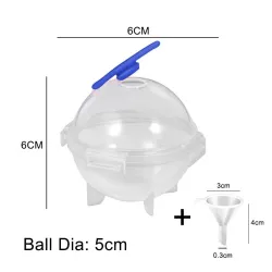 Plastic ice cube mould - round ball - 5cmBar supply
