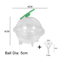 Plastic ice cube mould - round ball - 5cmBar supply