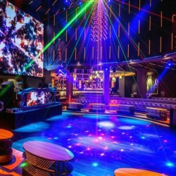 Mini stage light - laser projector - with remote - RGB - LED - 96 patternsStage & events lighting