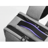 Trendige Laptoptasche - Rucksack - mit USB-Ladeanschluss - wasserdicht