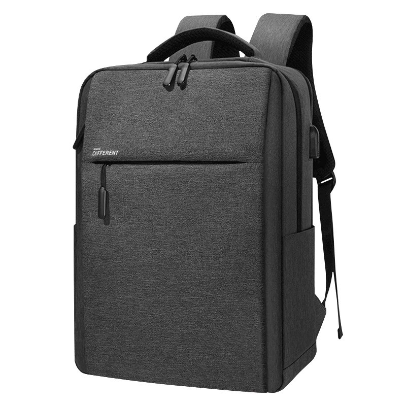 Trendige Laptoptasche - Rucksack - mit USB-Ladeanschluss - wasserdicht