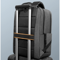 Trendige Laptoptasche - Rucksack - mit USB-Ladeanschluss - wasserdicht