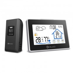 Kabelloses Touchscreen-Thermometer – Innen-/Außenbereich