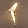 LED-Wandleuchte - Origami-Papiervogel-Design