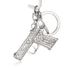 Mini crystal gun - keychainKeyrings
