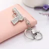 Mini crystal gun - keychainKeyrings