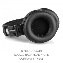 Professioneller DJ-Studiokopfhörer – kabelgebundenes Stereo-Headset – mit Mikrofon