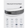 Intelligentes Augenmassagegerät – beheizte Luftkompression – müde Augen – Augenringe – Massage – Entspannung – Bluetooth