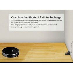 LIECTROUX C30B - 4000pa - Roboter - Staubsauger - 2D-Kartennavigation - WLAN - Wassertank
