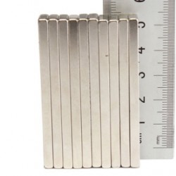 N35 - neodymium magnet - strong block - cuboid - 60 * 10 * 4mmN35
