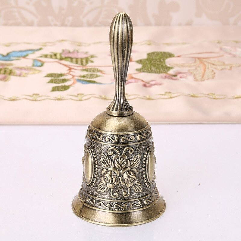 Vintage-Handklingel – mit klassischem Blumenmuster