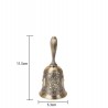 Vintage hand call bell - with classical floral designFestive & Party