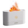 Ultrasonic air humidifier - essential oils diffuser - colorful LED flameHumidifiers