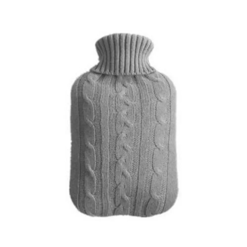 Weicher gestrickter Flanell – Bezug für Wärmflasche – 2000 ml