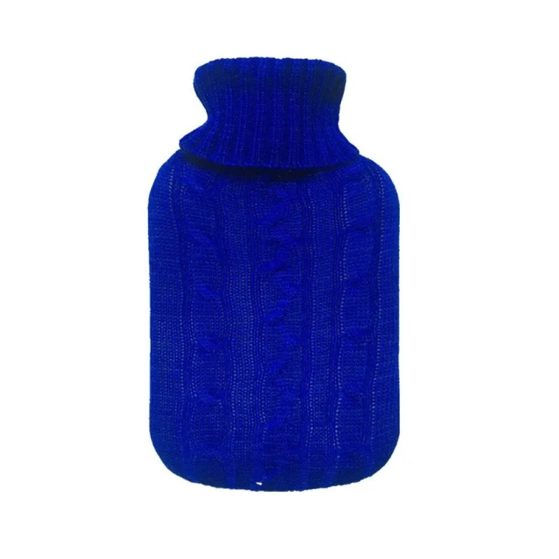Weicher gestrickter Flanell – Bezug für Wärmflasche – 2000 ml