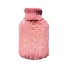 Soft knitted flannel - cover for hot water bottle - 2000mlHealth & Beauty