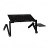 Multifunction tablet / laptop stand - table - with mouse pad - adjustable - foldableHolders