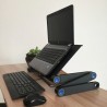 Multifunktions-Tablet-/Laptopständer – Tisch – mit Mauspad – verstellbar – klappbar