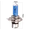 Halogen-Autobirne - H4 - 55W - DRL - 2 Stück