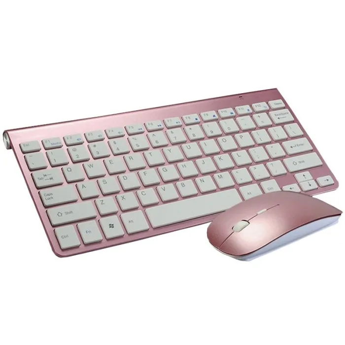 Kabellose Tastatur mit Maus / USB-Empfänger 2,4 G