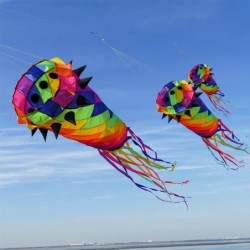 3.5M Drie-Dimensionale Rotatie Grote Software Kite Hanger Outdoor Makkelijk Te Vliegen Software Regenboog Dynamische Rotatie Han